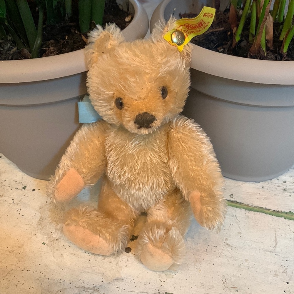 Vintage Mohair Steiff Bear 7”